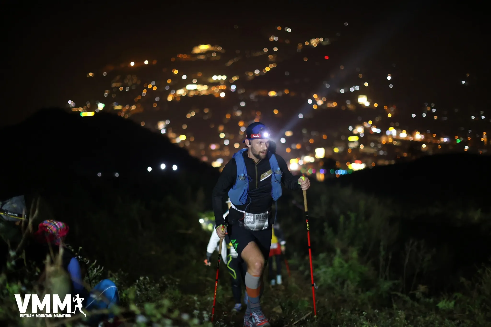 Etienne Gozems tijdens de VMM 100 km ultra trailrun in Vietnam