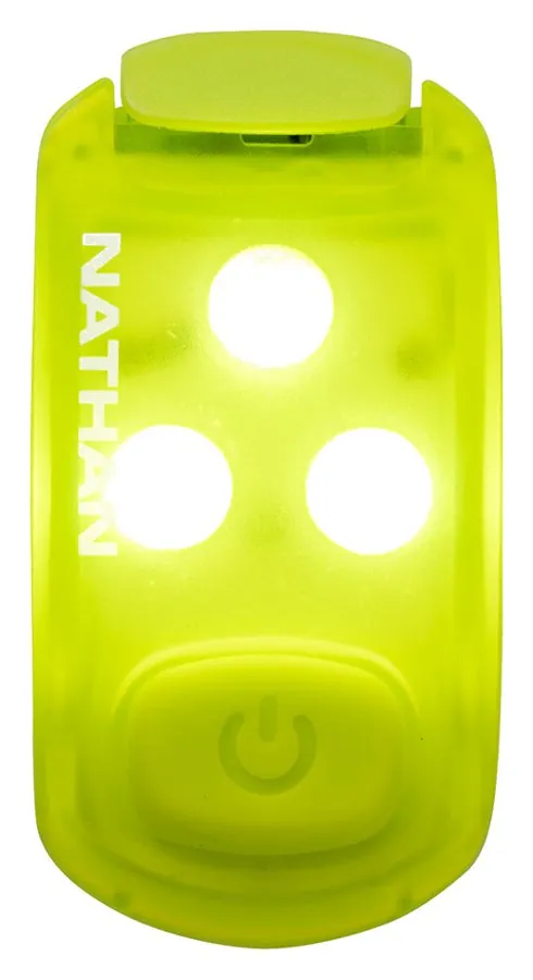 Nathan StrobeLight 2.0 clip-lampje in geel